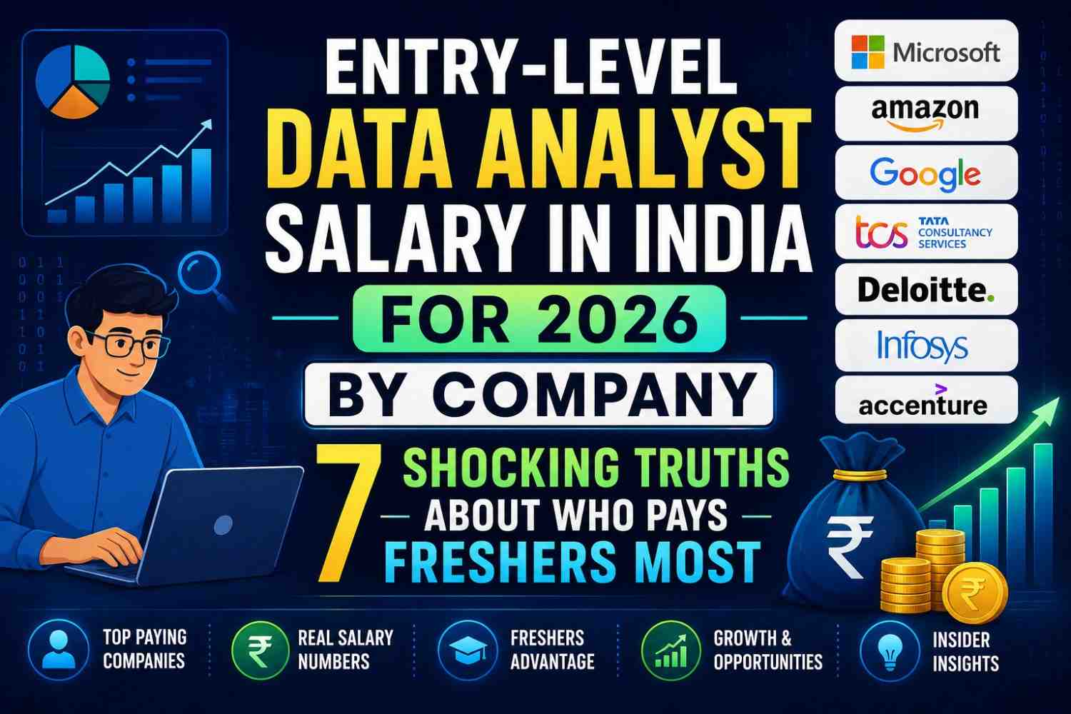 Entry-Level Data Analyst Salary in India for 2026 by Company — 7 Shocking Truths About Who Pays Freshers Most
