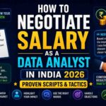 How to Negotiate Salary as a Data Analyst in India