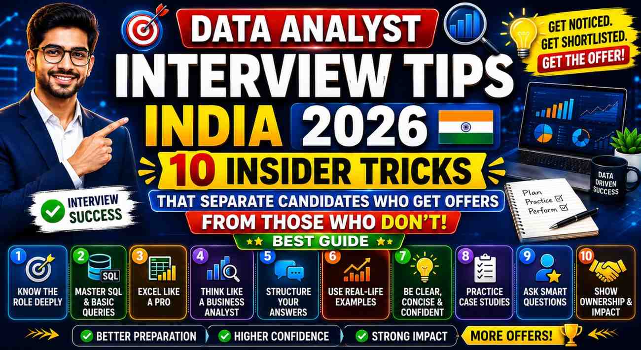 Data Analyst Interview Tips