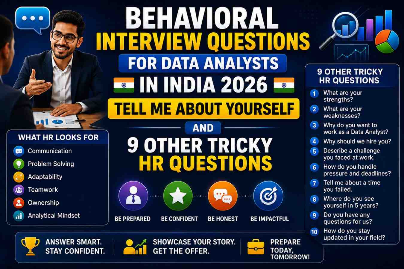 Behavioral Interview Questions for Data Analysts